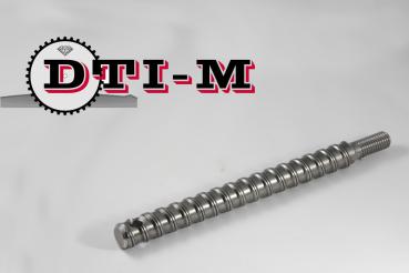 Knurled threaded rod